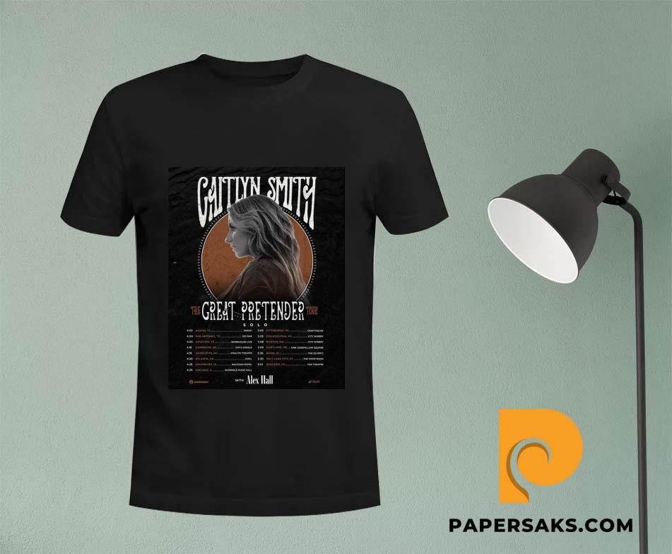 Caitlyn Smith Unplugging For The Great Pretender Solo Tour Shirt
